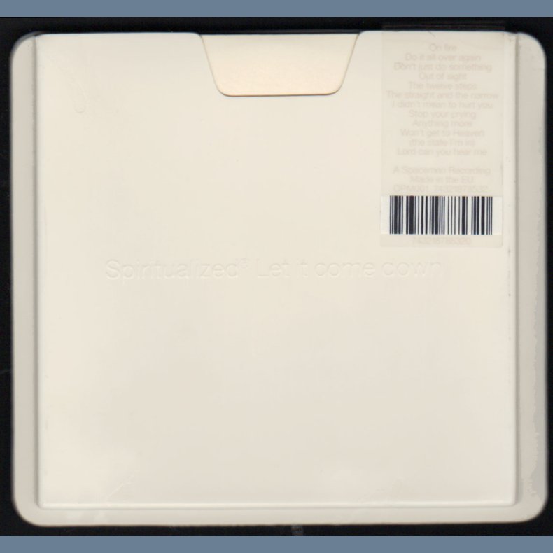 Let it come down - 2001 Limited Edition Moulded Cover