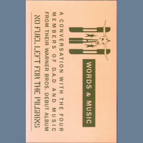 Words & Music - 1989 US Warner Bros. label Promotional Issue Only Interview & Music MC