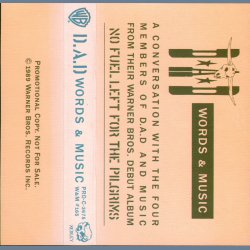 Words &amp; Music - 1989 US Warner Bros. label Promotional Issue Only Interview &amp; Music MC