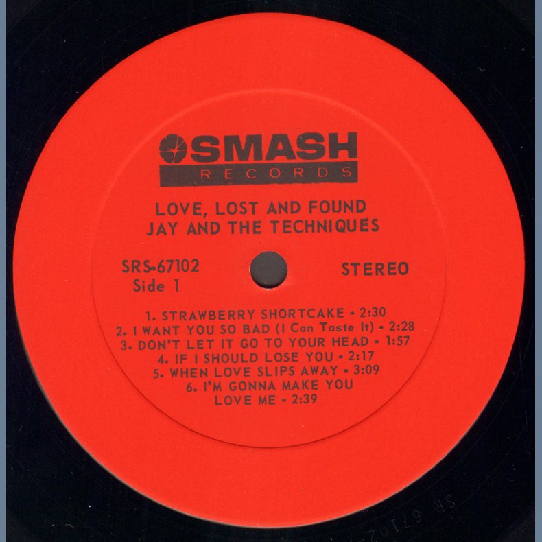 Lost &amp; Found Love - Original US Vinyl issue