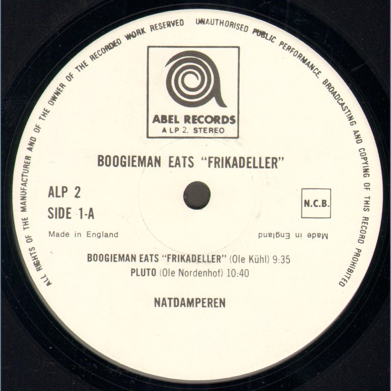 Boogieman Eats Frikadeller - Original UK Printed 8-track Vinyl 2LP Set