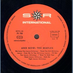 And Now: The Beatles - Original German Issue