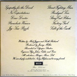 Beggars Banquet - Original 1968 10-track Stereo Vinyl LP