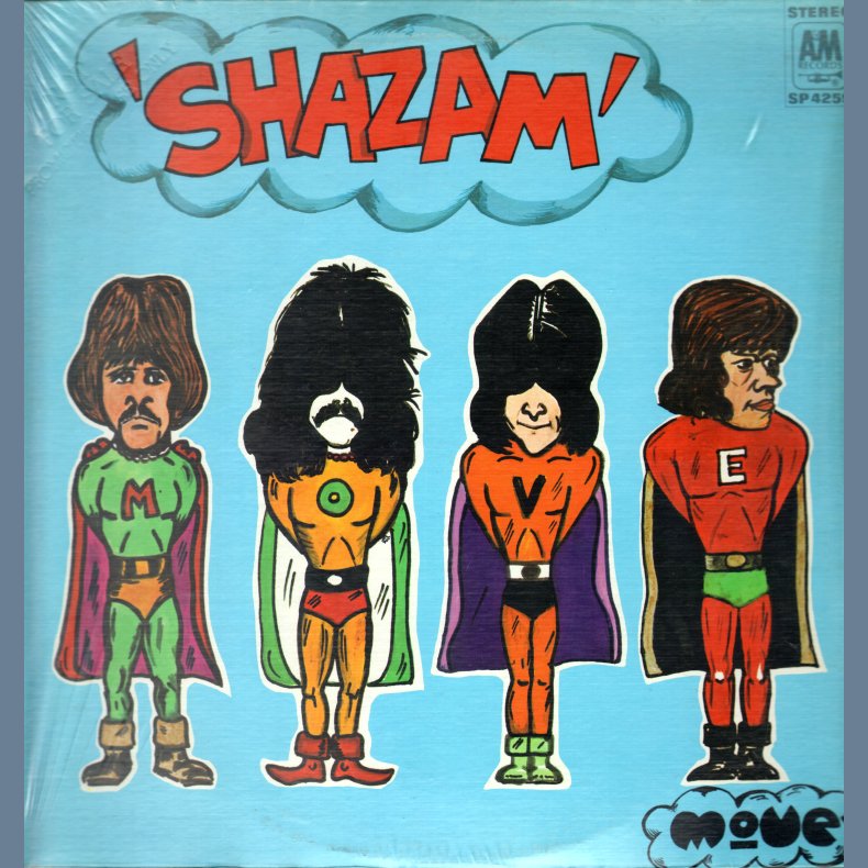 Shazam - Original US White Label Promotional Issue