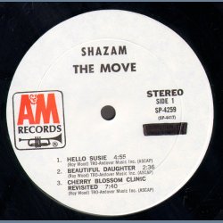 Shazam - Original US White Label Promotional Issue