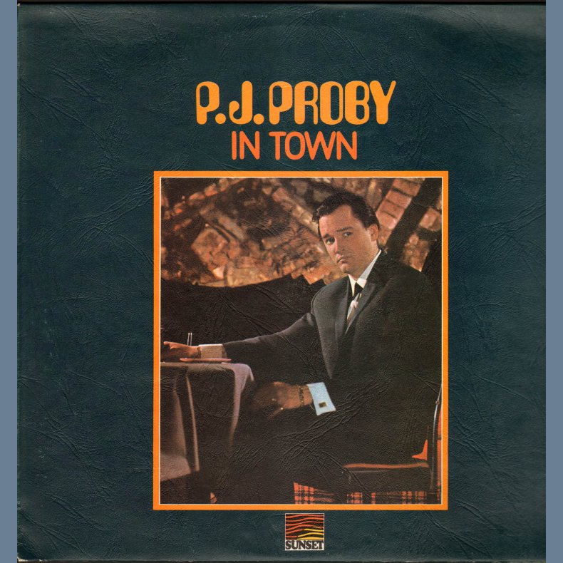 P.J. Proby In Town - 1970ies UK Reissue