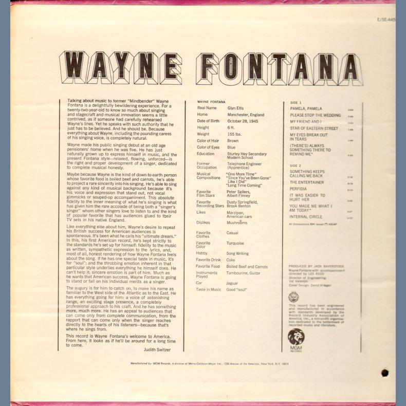 Wayne Fontana