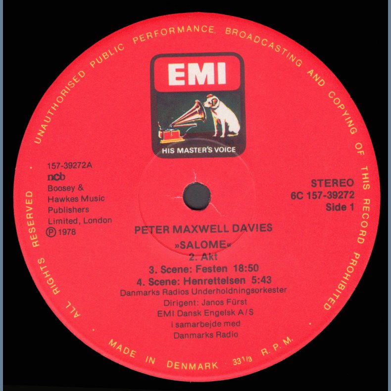 Salome - Original Danish Pressing