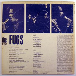 The Fugs - 1966-7 US ESP label 3rd Issue 10-track LP - Black And White Cover, Aligned Back Photos 