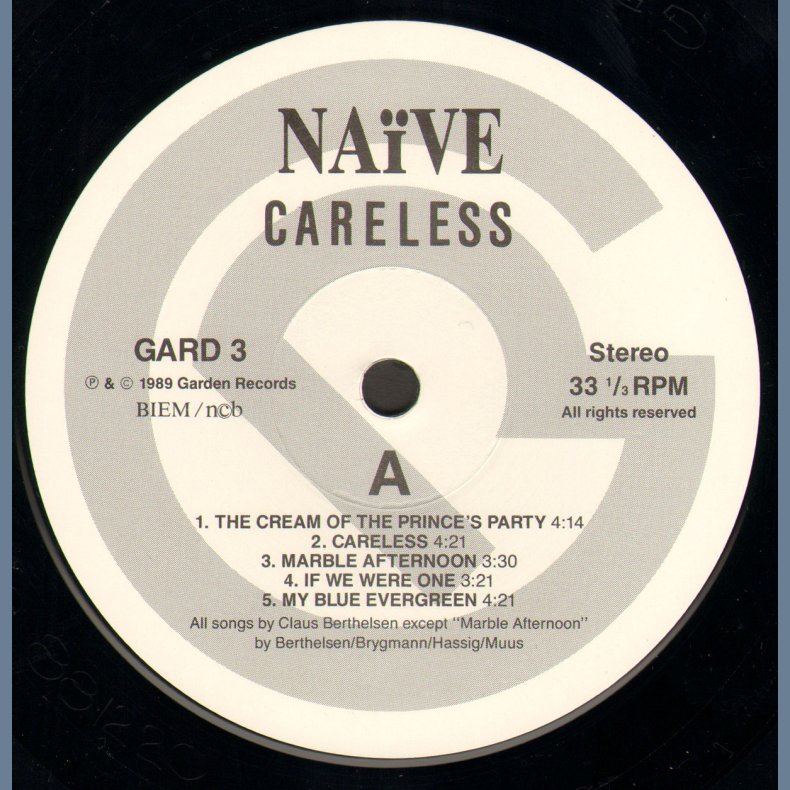 Careless - Original Danish Issue, incl 1 page Company Hype