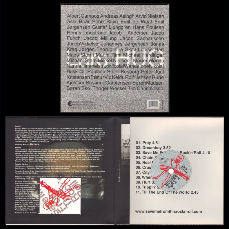 Save Me From This Rock' n' Roll - 2003 Dutch EMI-Medley label 11-track CD - 12" Sleeve Issue