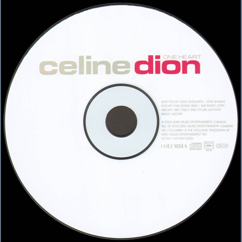 One Heart - 2003 Austrian printed 4-track CD Single