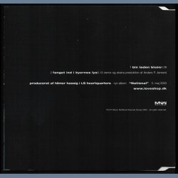 Bin Laden Blues - 2003 Swedish printed MNW label withdrawn 2-track CD Single