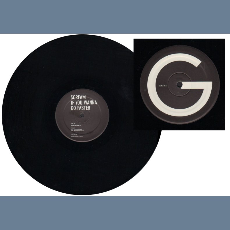 Scream If You Wanna Go Faster (The Mixes: Burnt/Rob Searle) - 2001 UK 2-track Promotional Issue 12"