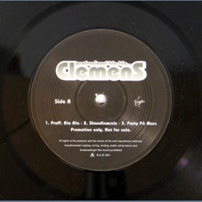 Professional Bla Bla... - 2001 Danish Virgin label 6-track promotional issue only anvance 12