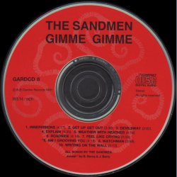 Gimme Gimme - 1991 Danish Garden label 10-track CD