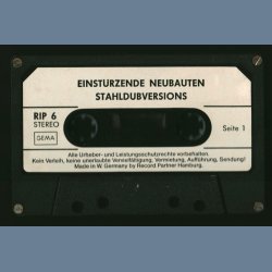 Stahldubversions - Original 1981 German Eisengrau label 18-track Music Cassette
