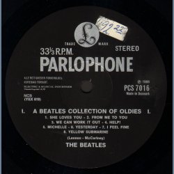 A Collection Of Beatles Oldies - Original Danish Stereo Vinyl issue