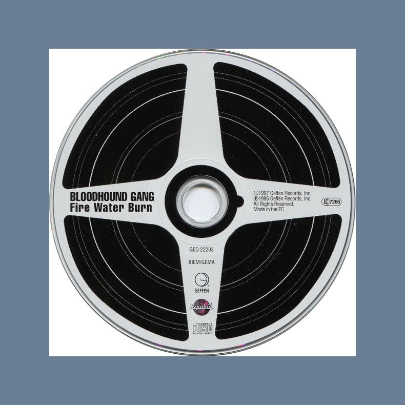 Fire Water Burn _ german 4-track CD Single