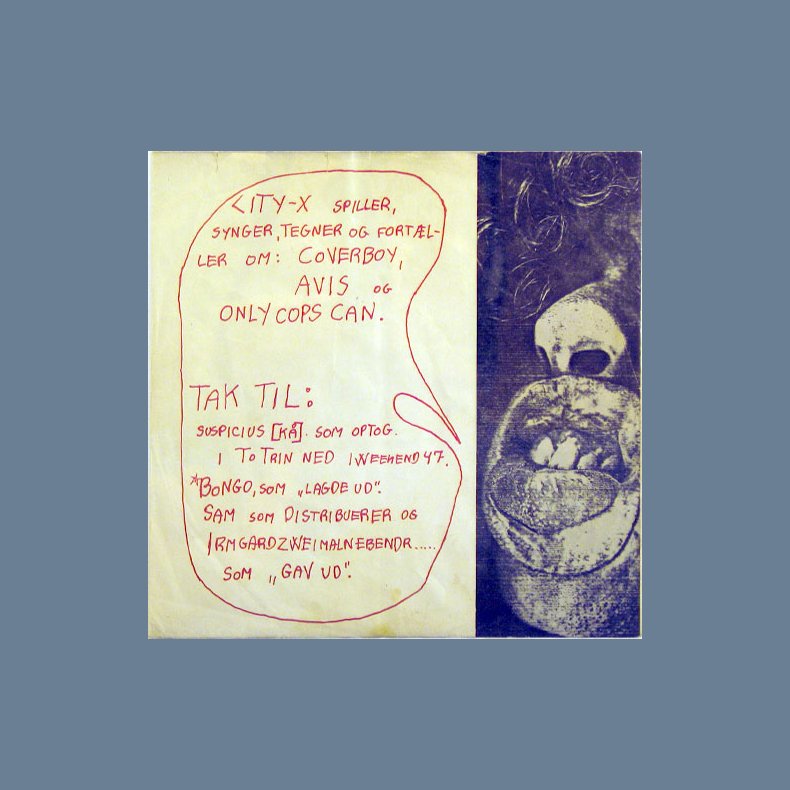 Avis b/w Coverboy/ Only Cops Can