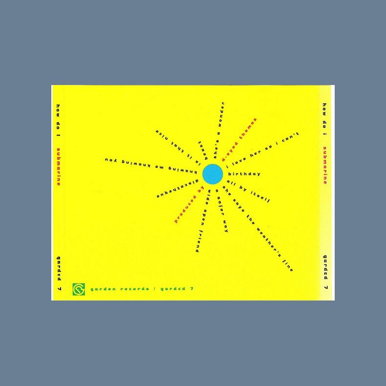 Submarine - 1991 Danish full album CD