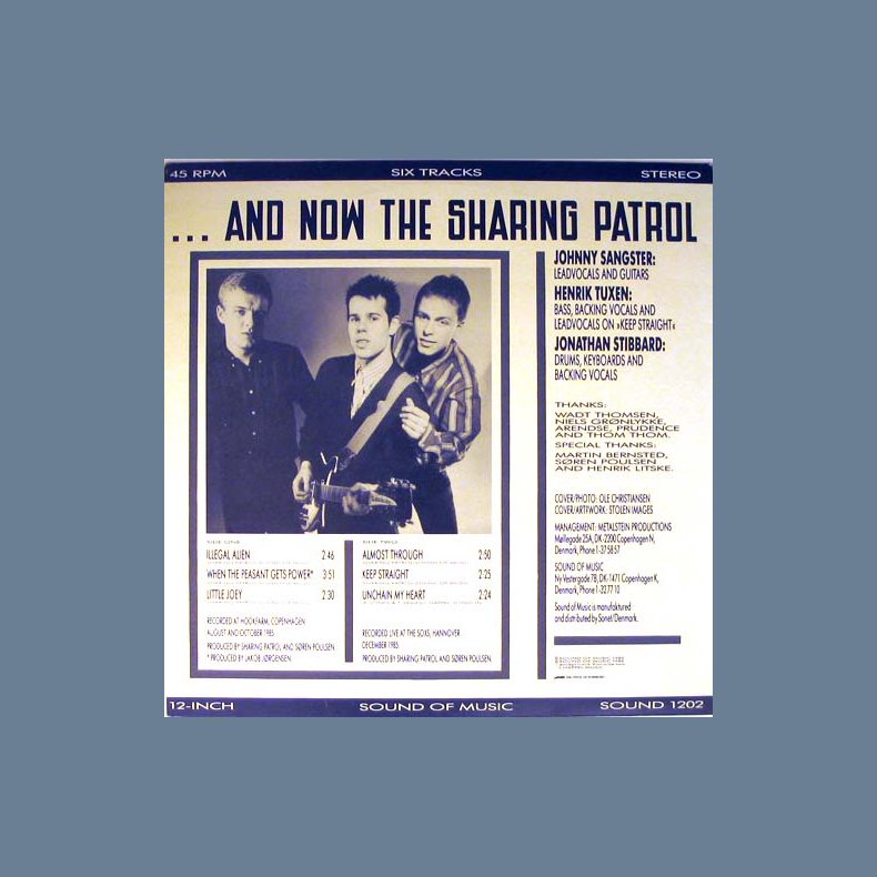 ... And Now The Sharing Patrol