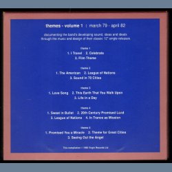 Themes Volume 1: march 79 - april 82 - Limited Edition 5CD Box Set