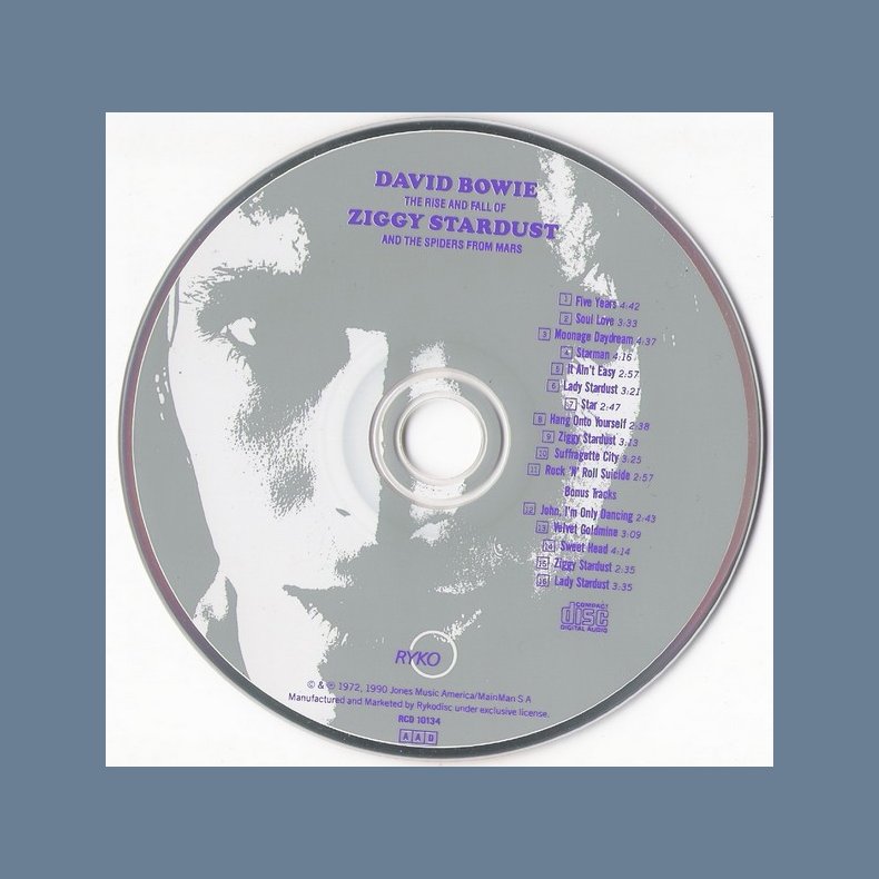 The Rise And Fall Of Ziggy Stardust And The Spiders From Mars - 1991 US Issue Incl. Bonus Tracks