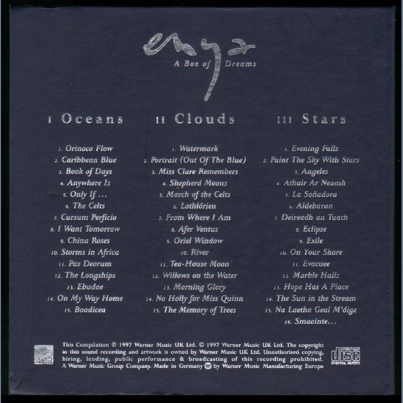 A Box Of Dreams - 1997 German Pressed Limited Edition CD Box