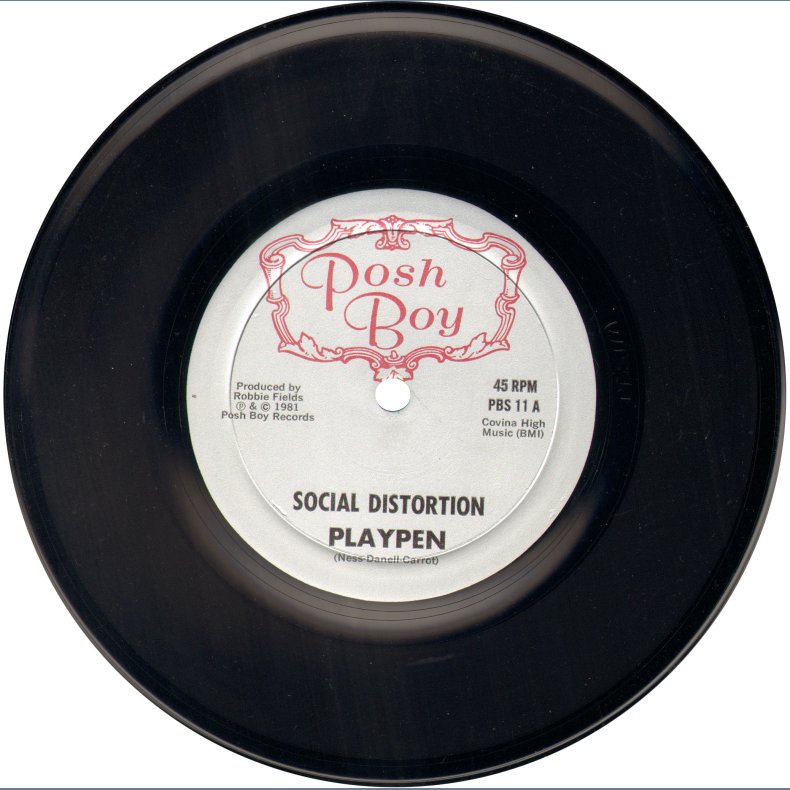 Playpen b/w Mainliner - Original US 7" Single