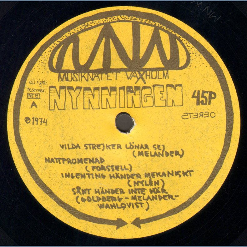 1974 - Original Swedish Vinyl Issue Incl booklet