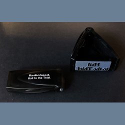 Hail To The Thief - 2003 UK Parlophone label Promotional Issue Self-Inking Fold-out Rubber Stamp