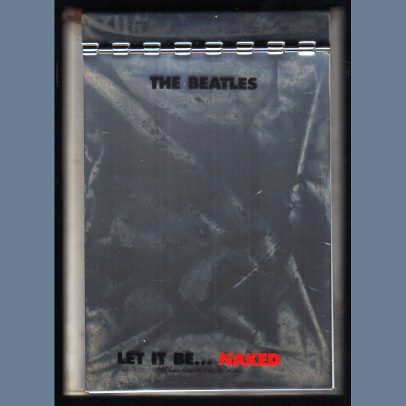 Let It Be... Naked - 2003 Apple Corps Ltd Silver Metalpackaging Memopad