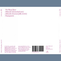 Miracles - 2003 Dutch pressed 3-track CD Single