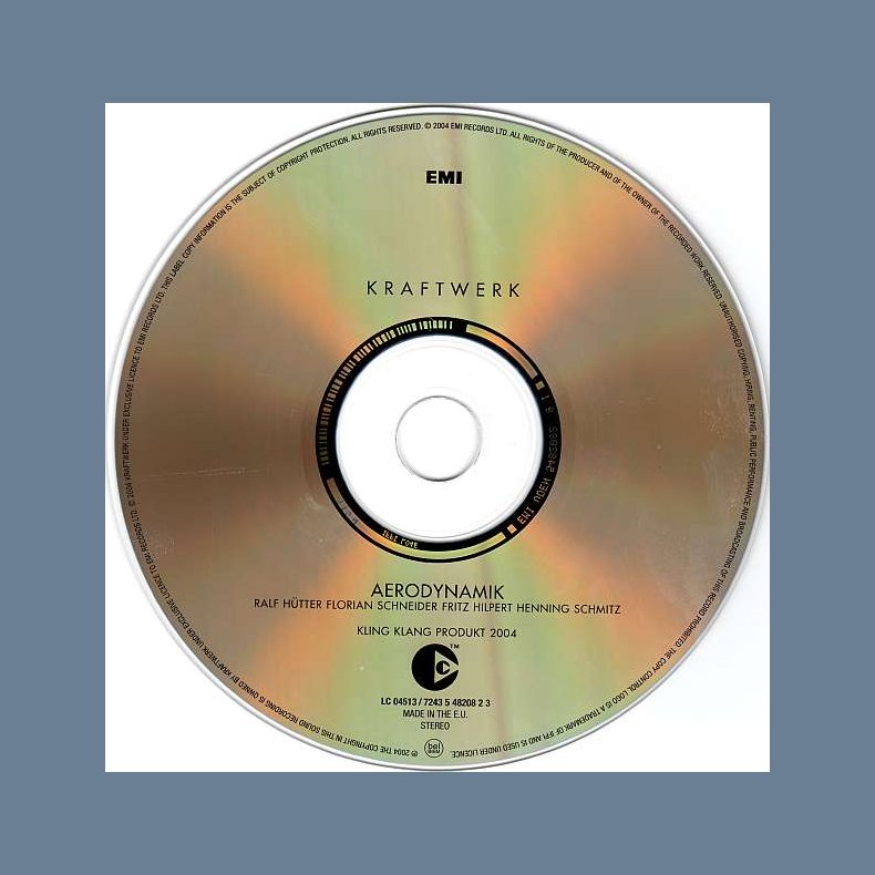 Aerodynamik - 2004  Dutch pressed 4-track CD Single
