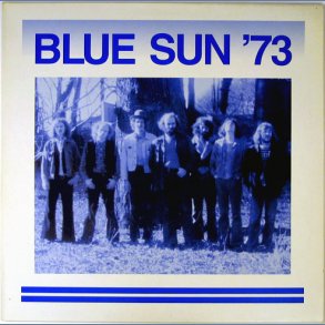 Blue Sun '73 - Original 1992  Danish Music Archives label Blue Vinyl 8-track LP - Incl. Insert