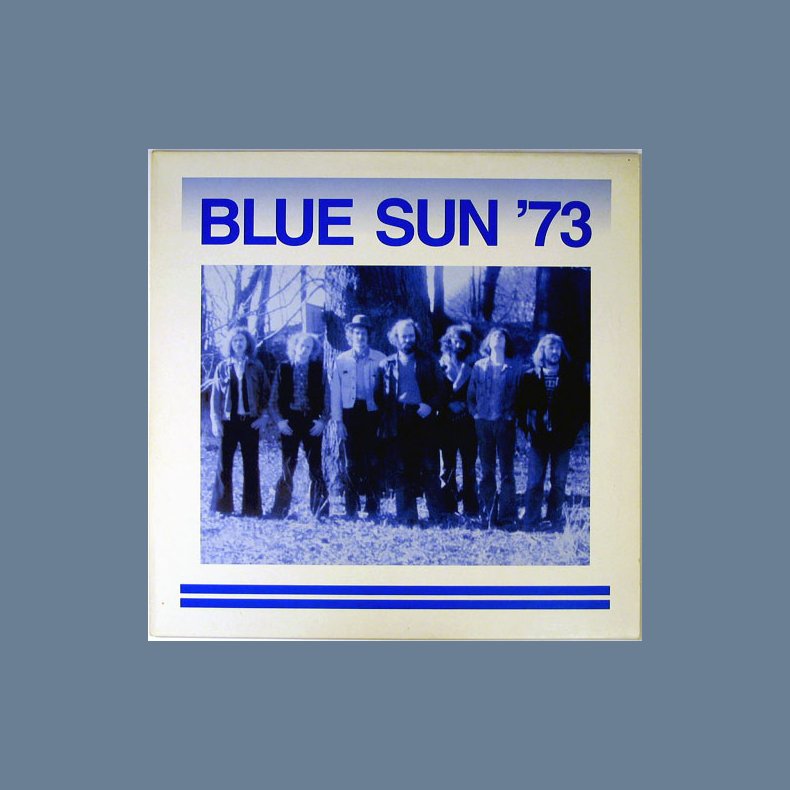 Blue Sun '73 - Original 1992  Danish Music Archives label Blue Vinyl 8-track LP - Incl. Insert