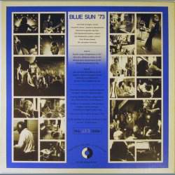Blue Sun '73 - Original 1992  Danish Music Archives label Blue Vinyl 8-track LP - Incl. Insert
