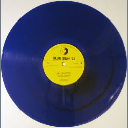 Blue Sun '73 - Original 1992  Danish Music Archives label Blue Vinyl 8-track LP - Incl. Insert