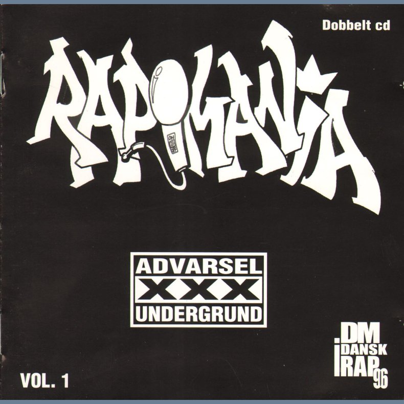 Rap'O'Mania Vol. 1 - Danish 2CD Set