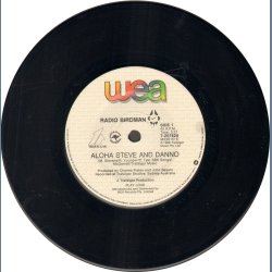 Aloha Steve Danno b/w  Abglo Girl Desire - 1988 Australian 2nd Issue 2-track 7" 