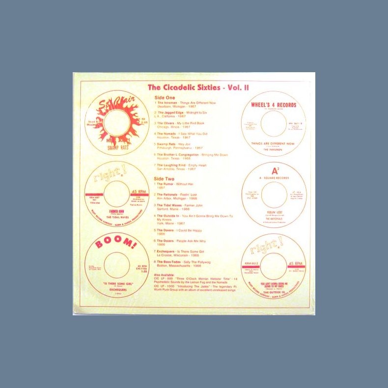Cicadelic Sixties volume  II - Out Of Order