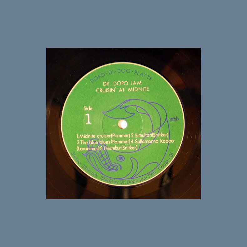 Cruisin' At Midnite - Original 1981 Danish Dopo-Di-Doo-Platts label 12-track LP