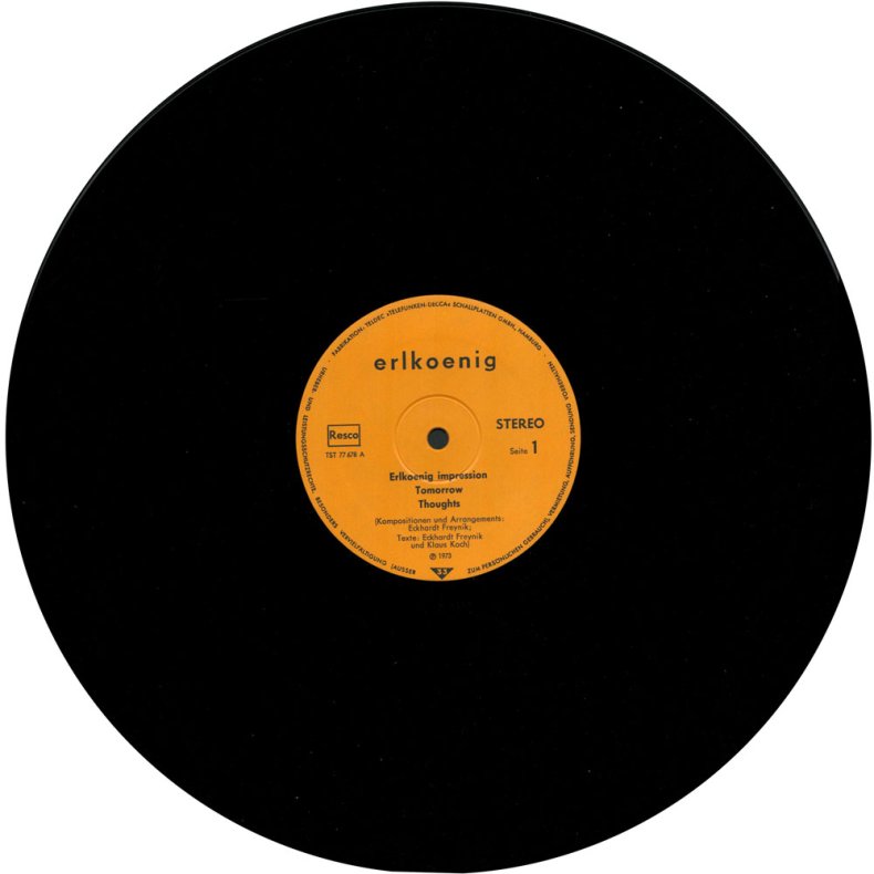 Erlkoenig - Original 1973 Private Pressing 6-track LP