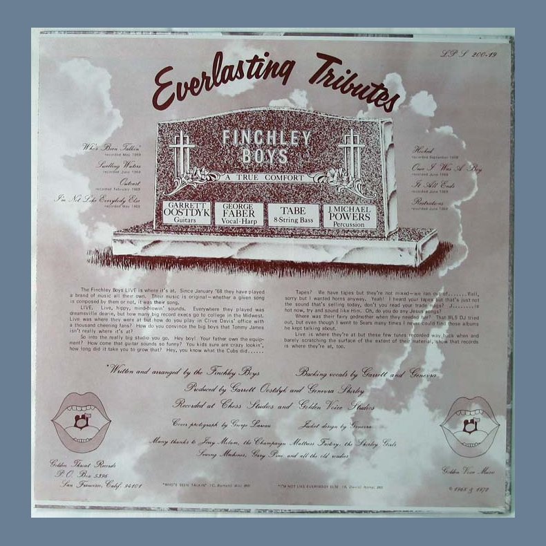 Everlasting Tribute - Original US Vinyl Issue