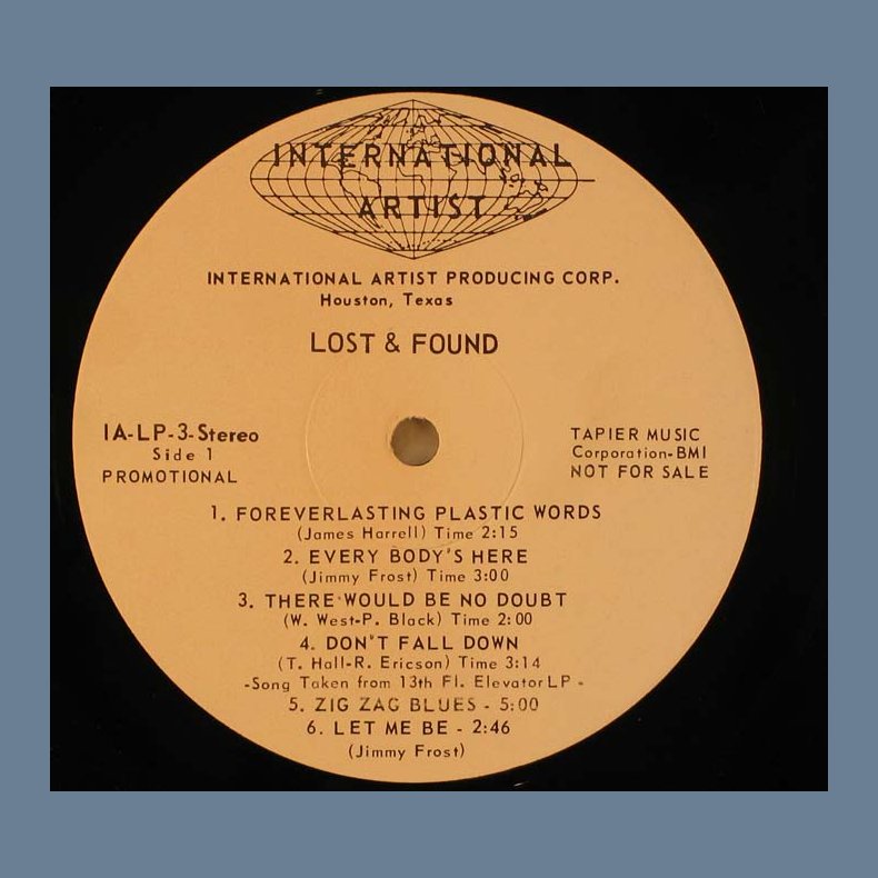 Everybody's Here - Original US Vinyl White Label promotional Issue