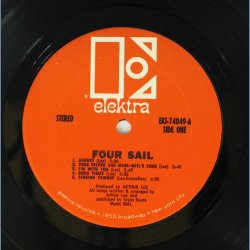 Four Sail - Original 1969 US Elektra label 10-track LP