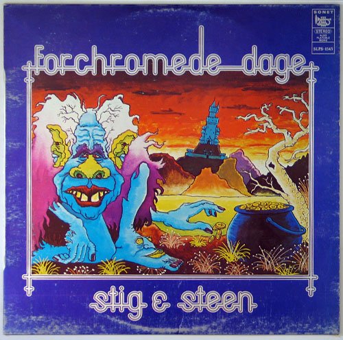 Forchromede Dage - 1973 Danish Sonet label 8-track LP - All