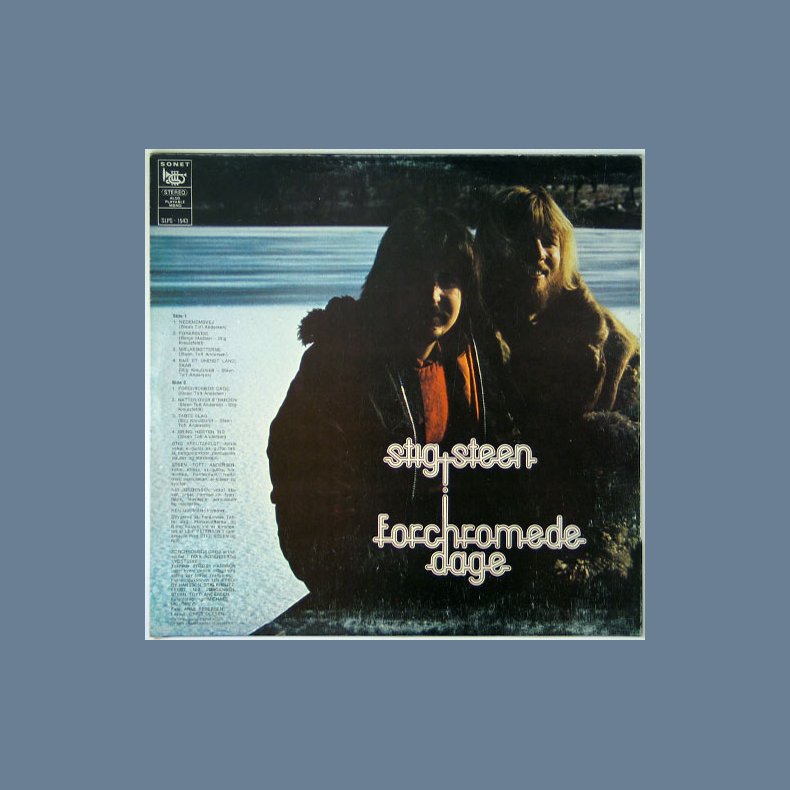Forchromede Dage - 1973 Danish Sonet label 8-track LP