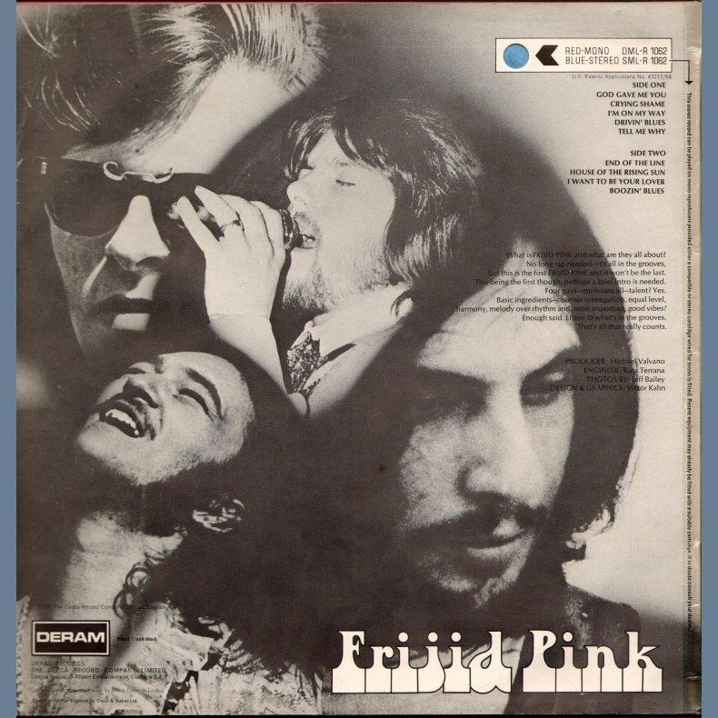 Frifid Pink - Original UK Issue